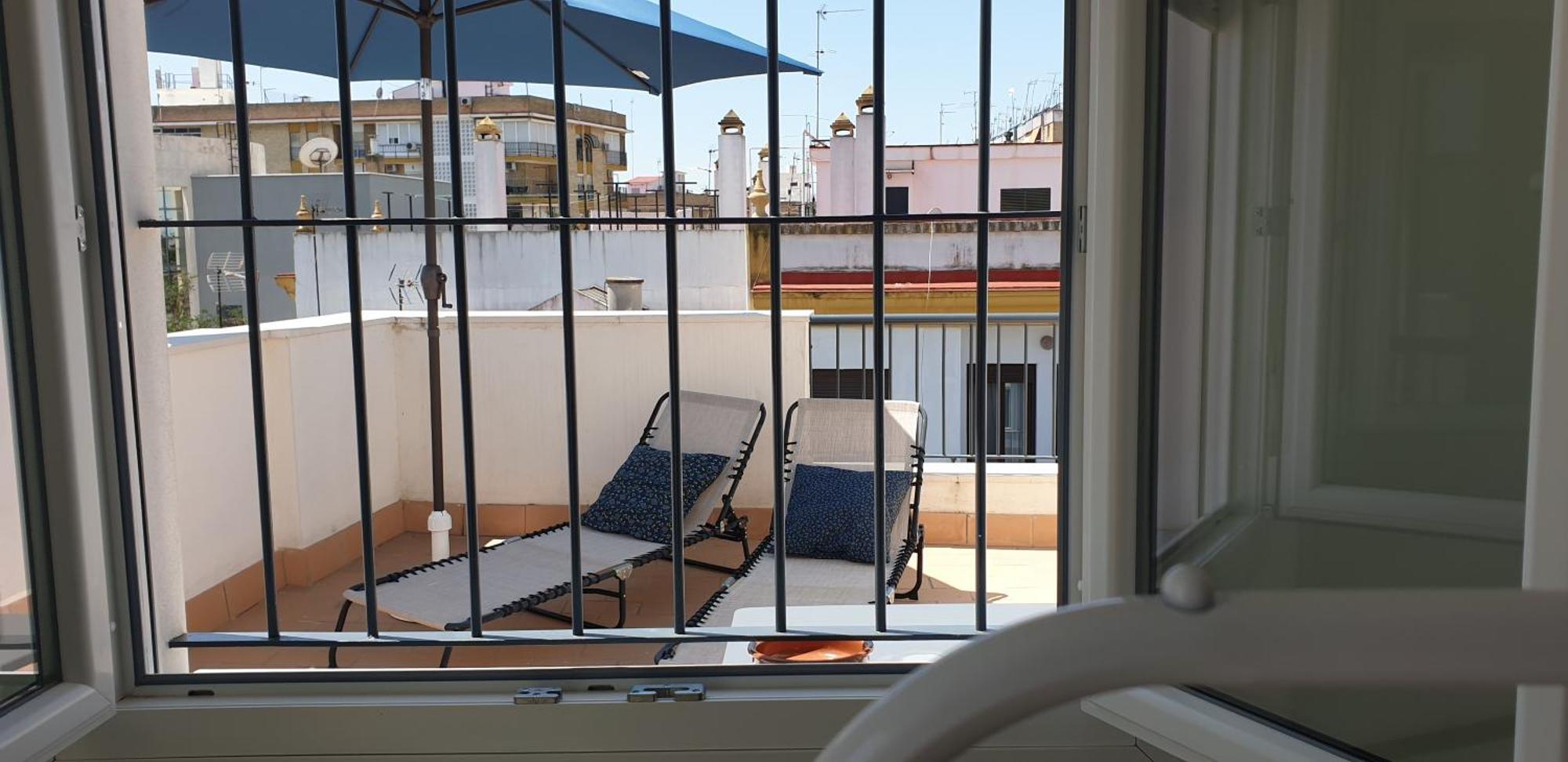세비야 Atico Aire De Triana 아파트 외부 사진